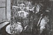 Edvard Munch Talk time painting